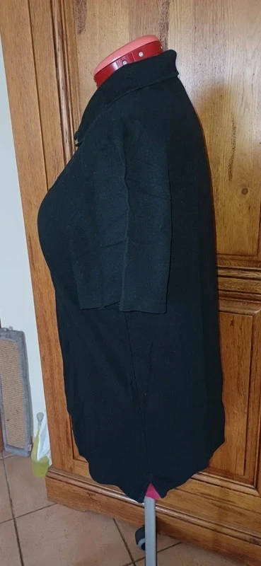 Black polo shirt from the brand Energétique in size XL – photo 3